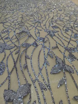 Newest Cyndi-10.2721 african tulle mesh fabric sparkly glued glitter sequins lace fabric for party dress
Newest Cyndi-10.2721 african tulle mesh fabric sparkly glued glitter sequins lace fabric for party dress
