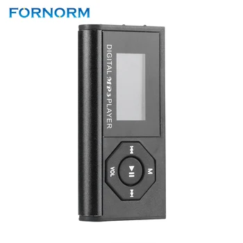 FORNORM Mini USB Reproductor Mp3 Music Media Player LCD Screen Support 16GB Micro SD TF Card Digitial Music Mp3 Player
FORNORM Mini USB Reproductor Mp3 Music Media Player LCD Screen Support 16GB Micro SD TF Card Digitial Music Mp3 Player