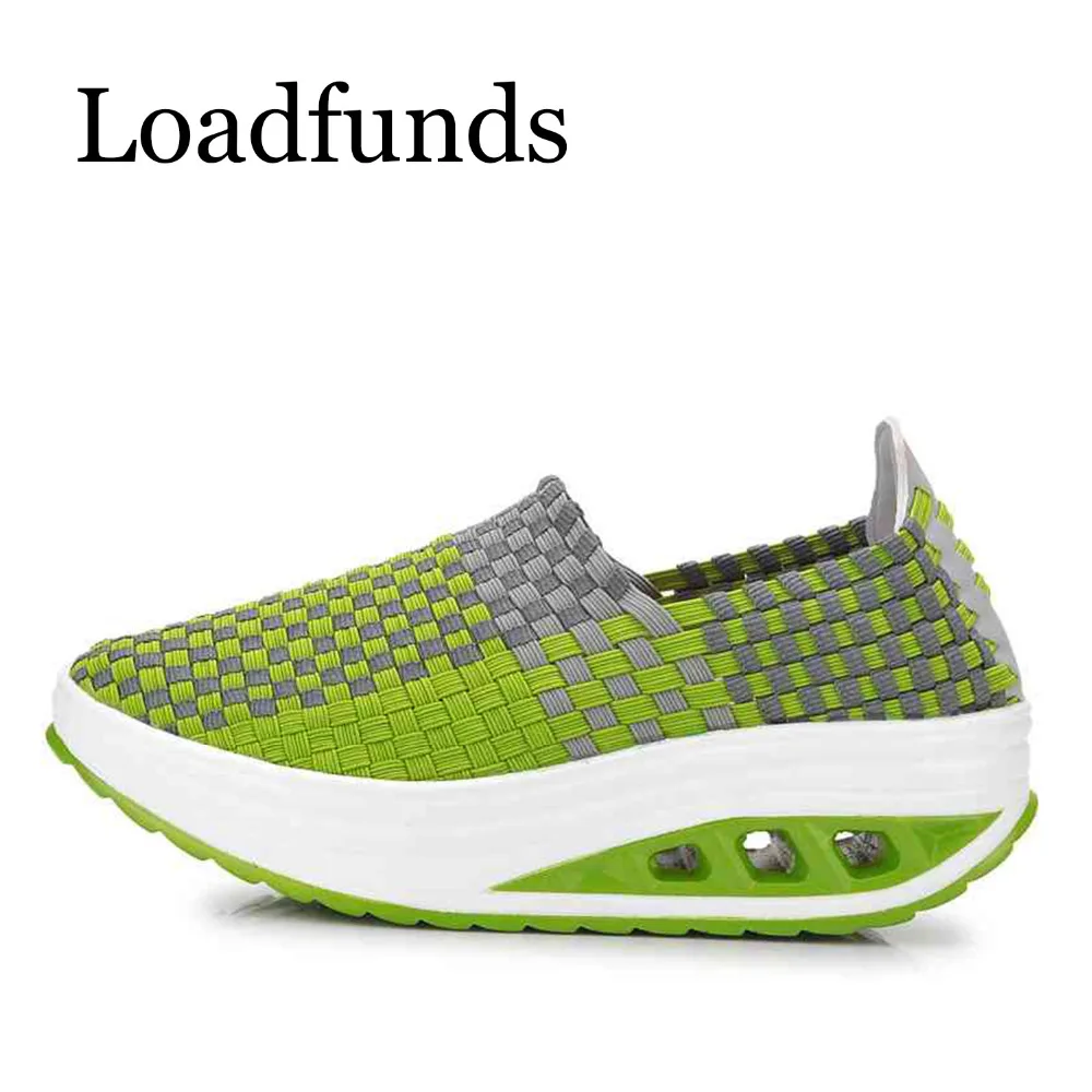 Loadfunds Women Platform Shoes Woven Moccasin Boat Swing Wedges Shoes Slip On Casual Loafers Shoes Air Mesh Breathable 35-40
Loadfunds Women Platform Shoes Woven Moccasin Boat Swing Wedges Shoes Slip On Casual Loafers Shoes Air Mesh Breathable 35-40