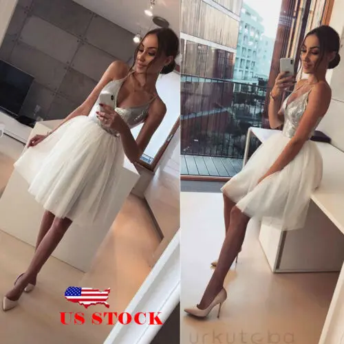 Stylish Women Sequined V-neck Sling Sleeveless High-waist Stitched Slim Dress Lady Summer Casual Cocktail Party White Dress S-XL
Stylish Women Sequined V-neck Sling Sleeveless High-waist Stitched Slim Dress Lady Summer Casual Cocktail Party White Dress S-XL