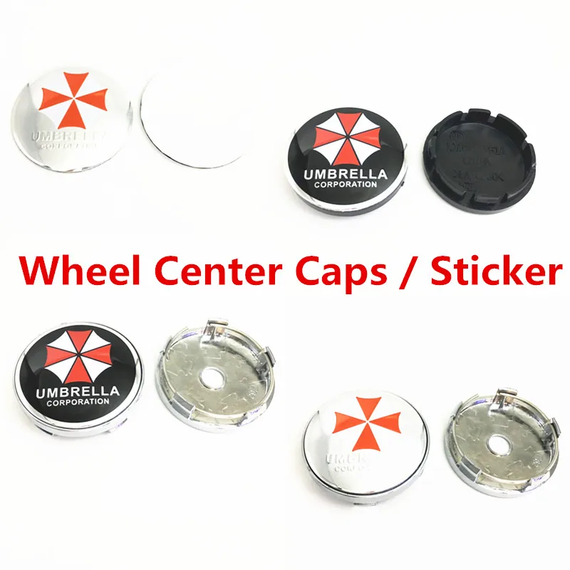 4pcs 56mm 60mm for umbrella corporation Car Styling Wheel Center Cover Hub Cap Badge Emblem Logo Sticker Decals Auto Accessories
4pcs 56mm 60mm for umbrella corporation Car Styling Wheel Center Cover Hub Cap Badge Emblem Logo Sticker Decals Auto Accessories