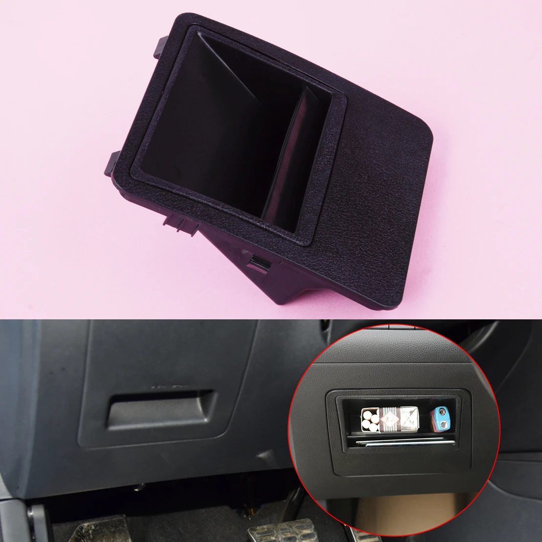 DWCX New Car Black Plastic Center Console Fuse Storage Box Bin Card Coin Case Fit for Hyundai Elantra 2017
DWCX New Car Black Plastic Center Console Fuse Storage Box Bin Card Coin Case Fit for Hyundai Elantra 2017