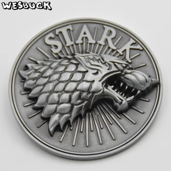 Cool Stark Film Game of Thrones Buckles WesBuck Brand Metal Belt Buckles Vantage for Man Women Western Buckles With PU Belt
Cool Stark Film Game of Thrones Buckles WesBuck Brand Metal Belt Buckles Vantage for Man Women Western Buckles With PU Belt