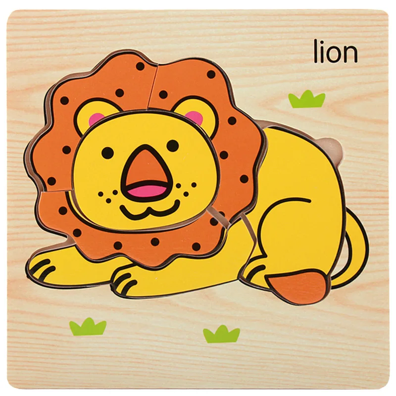 Cartoon Jigsaw MP323 Animal Series Lion Wood Puzzle Educational DIY Toys For Children Puzzles Good For Kid Birthday Gift Hobbies
Cartoon Jigsaw MP323 Animal Series Lion Wood Puzzle Educational DIY Toys For Children Puzzles Good For Kid Birthday Gift Hobbies
