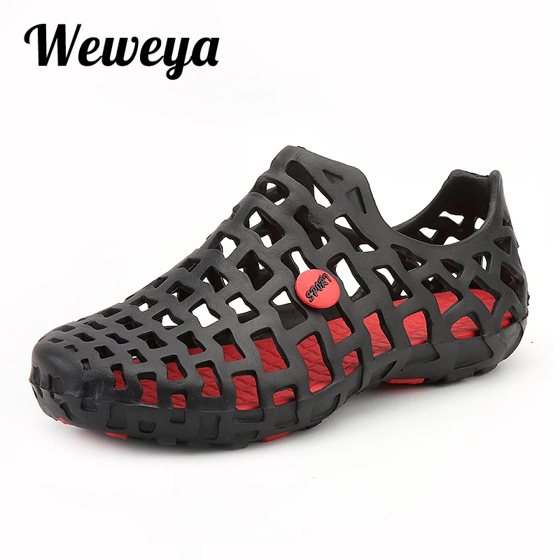 Weweya EVA Croc Sandals Men Shoes Unisex Beach Sandals Water Shoes Man Summer Outdoor Hollow Out Hole Shoes Male Plus Size 36-45
Weweya EVA Croc Sandals Men Shoes Unisex Beach Sandals Water Shoes Man Summer Outdoor Hollow Out Hole Shoes Male Plus Size 36-45