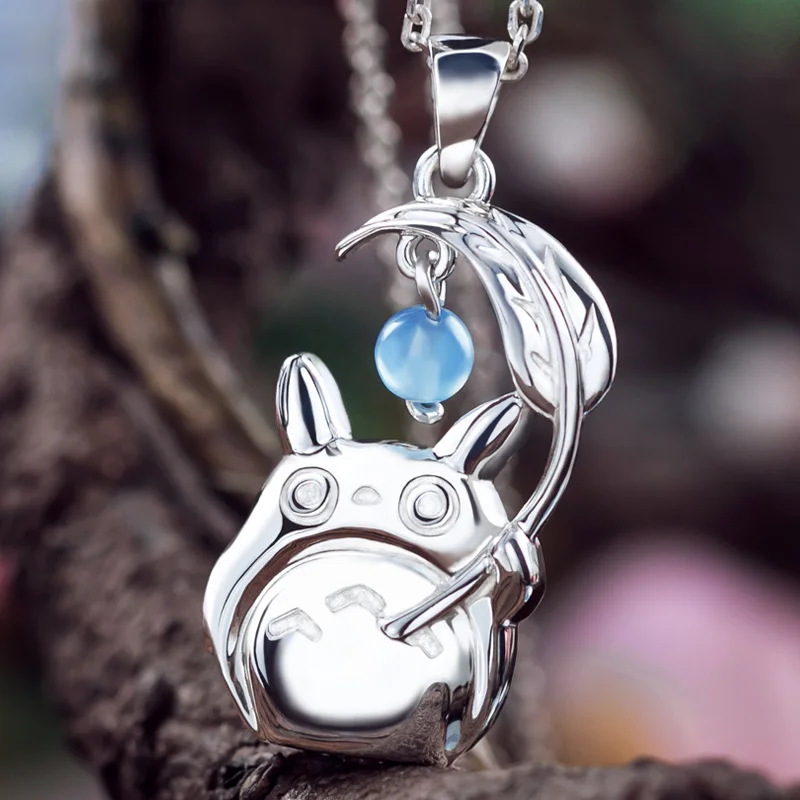 Ghibli My Neighbor Totoro Pendant Necklace 925 Sterling Silver in gift box Free shipping
Ghibli My Neighbor Totoro Pendant Necklace 925 Sterling Silver in gift box Free shipping
