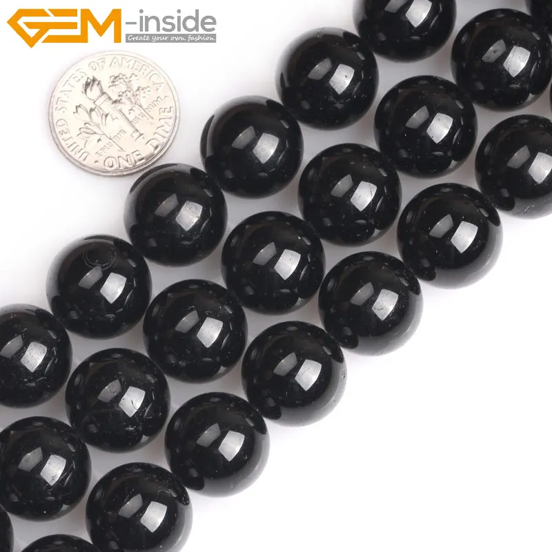 Gem-inside 14mm Natual Black Tourmaline Gem stone Round Beads For Jewelry Making Strand 15"DIY gift
Gem-inside 14mm Natual Black Tourmaline Gem stone Round Beads For Jewelry Making Strand 15"DIY gift