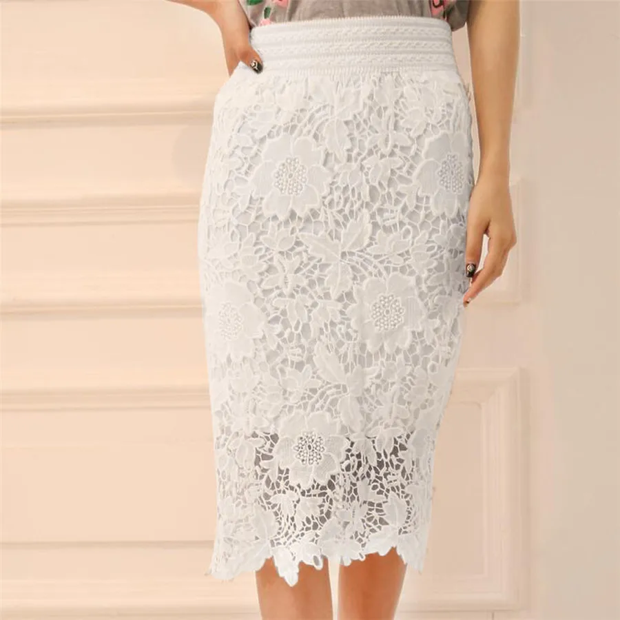 New Style Women Fashion Elastic Lace Knee-Length High Waist Party Skirt Sexy Fashion Hot Sales Skirt Wolovey#30
New Style Women Fashion Elastic Lace Knee-Length High Waist Party Skirt Sexy Fashion Hot Sales Skirt Wolovey#30