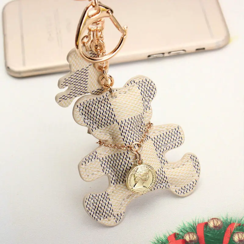 Party Gift Leather Bear Tassel Style Purse Handbag Key Phone Chain Keyring Accessories Gift Plaid Key Pendant Bag
Party Gift Leather Bear Tassel Style Purse Handbag Key Phone Chain Keyring Accessories Gift Plaid Key Pendant Bag