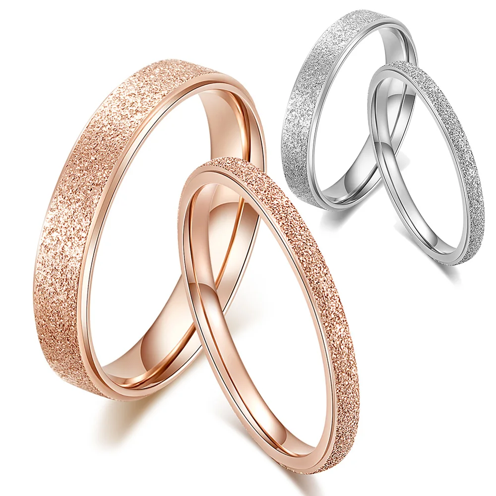 Classic Simple Matte Narrow/Wide Ring Titanium Steel for Women Trendy Tail Ring Silver/Rose Gold Color Wedding Band Jewelry Gift
Classic Simple Matte Narrow/Wide Ring Titanium Steel for Women Trendy Tail Ring Silver/Rose Gold Color Wedding Band Jewelry Gift