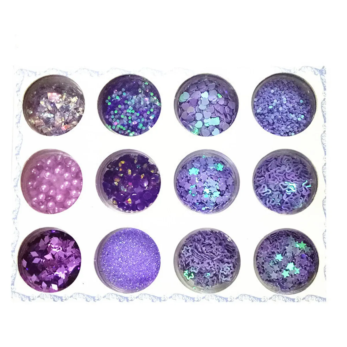 12 Pcs Mermaid Nail Art Holo Paillette Sequin Powder Manicure Diamond Decoration Glitter Nails Paillette Flakes Accessories
12 Pcs Mermaid Nail Art Holo Paillette Sequin Powder Manicure Diamond Decoration Glitter Nails Paillette Flakes Accessories