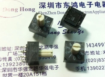 5PCS/LOT MCC rotary dial switch, 10 bit, 0-9 rotary encoding switch, SRJ-10H, 3:2, band handle
5PCS/LOT MCC rotary dial switch, 10 bit, 0-9 rotary encoding switch, SRJ-10H, 3:2, band handle