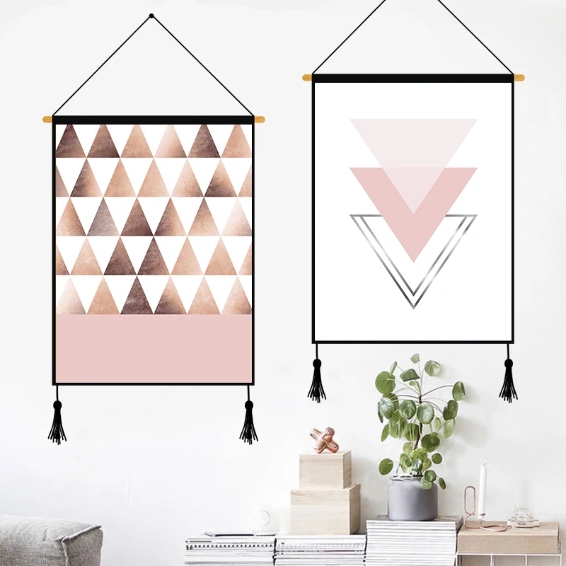 Pumelo Tree Pink Geometrical Wall Hanging painting Easy to Install Dying and Printing Scrolll Wall Decor Home Decoration
Pumelo Tree Pink Geometrical Wall Hanging painting Easy to Install Dying and Printing Scrolll Wall Decor Home Decoration