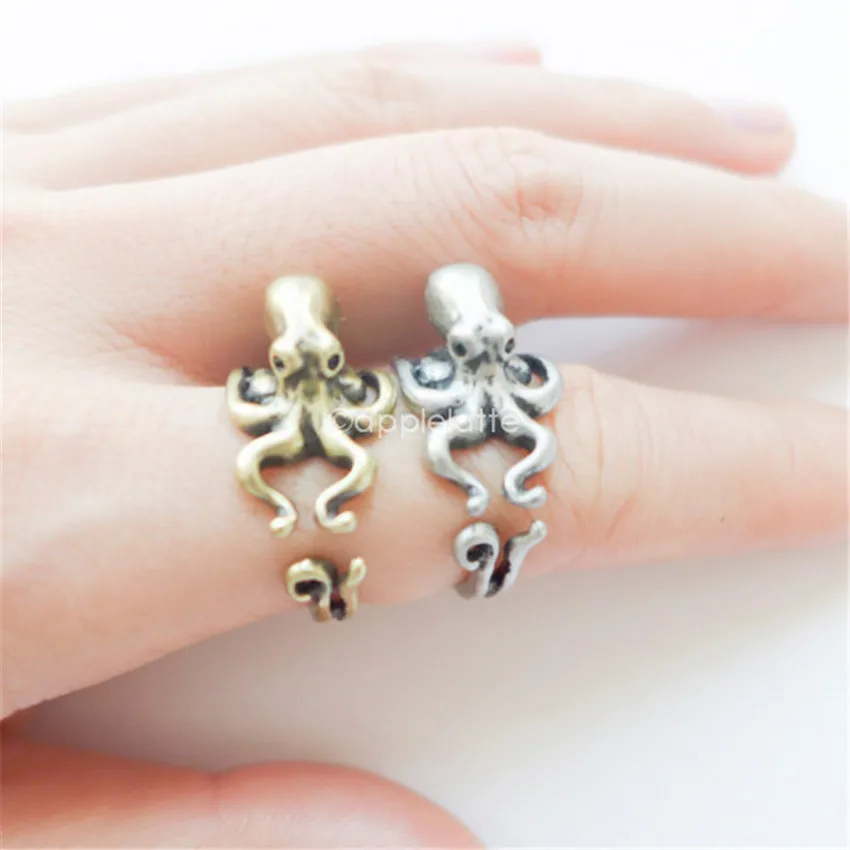 CHENGXUN Women Men's Jewelry Individuality Animal Design Big Octopus Rings Punk Cool Charm Jewelry Fashion Open Adjustable
CHENGXUN Women Men's Jewelry Individuality Animal Design Big Octopus Rings Punk Cool Charm Jewelry Fashion Open Adjustable