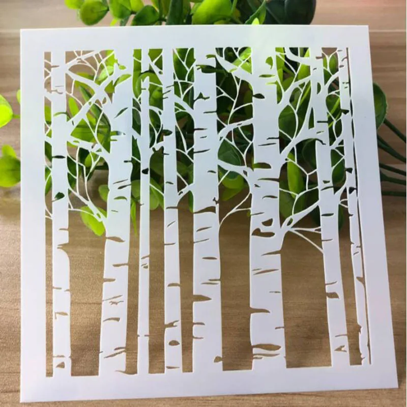 Stencils Forest Handmade DIY Stencils Bullet Journal Painting Template Doodle Hollow Painting Ruler Hand Book Graffiti Ruler 1pc
Stencils Forest Handmade DIY Stencils Bullet Journal Painting Template Doodle Hollow Painting Ruler Hand Book Graffiti Ruler 1pc