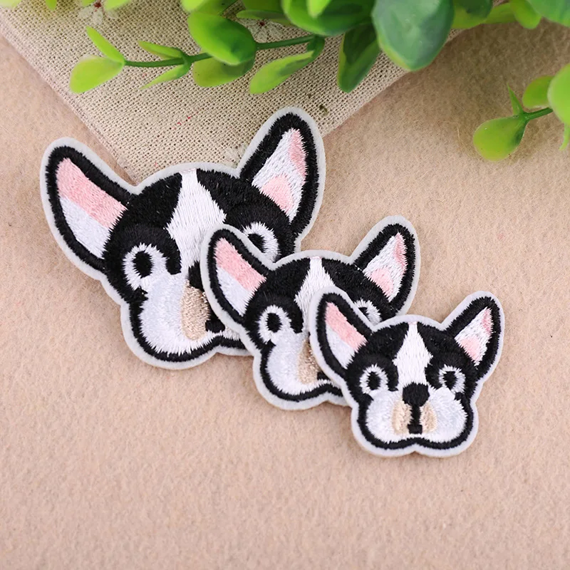 5pc Embroidered Cartoon Embroidered Cloth Stickers Boston Terrier Puppy Head Clothes Decorative Patch Stickers
5pc Embroidered Cartoon Embroidered Cloth Stickers Boston Terrier Puppy Head Clothes Decorative Patch Stickers