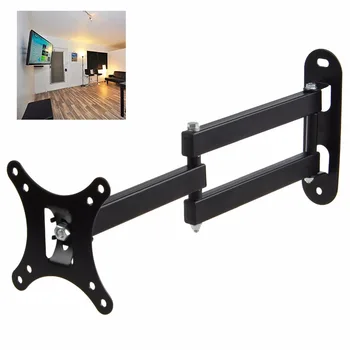 Tilt Swivel TV Wall Mount Bracket TV Wall Holder For 14 15 16 17 19 20 22 23 24 26 inch 10KG LCD TV Screen
Tilt Swivel TV Wall Mount Bracket TV Wall Holder For 14 15 16 17 19 20 22 23 24 26 inch 10KG LCD TV Screen