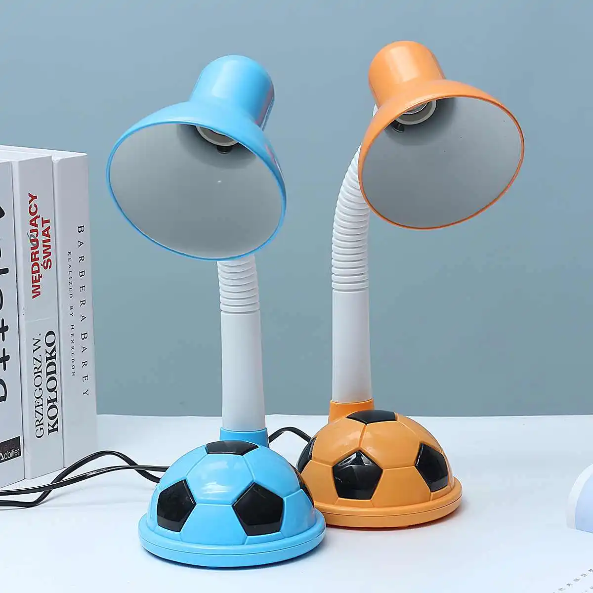 Football Desk Lamp Reading Lamps Bedside Night Light Table Lamp for Work Student Eye-protection On/Off Button Without Light Bulb
Football Desk Lamp Reading Lamps Bedside Night Light Table Lamp for Work Student Eye-protection On/Off Button Without Light Bulb