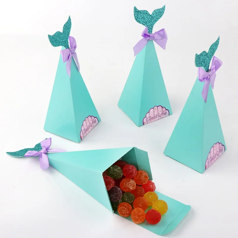 10PCS Blue Mermaid Candy Box for Wedding Birthday Party Decoration Gift Boxes Kids Favor Boxes
10PCS Blue Mermaid Candy Box for Wedding Birthday Party Decoration Gift Boxes Kids Favor Boxes