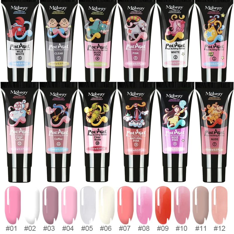 15g Poly Gel Nails Acrylgel Finger Extend Builder Gel Brush Nail Tool Fake Tips Thick Jell Gel Slip Solution Liquid Polygel Set
15g Poly Gel Nails Acrylgel Finger Extend Builder Gel Brush Nail Tool Fake Tips Thick Jell Gel Slip Solution Liquid Polygel Set