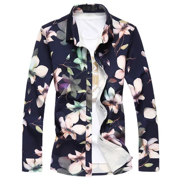 Men Floral Shirt Long Sleeve Flower Shirt Nice Spring New Hawaiian Slim Fit Man Casual Plus Size Comfortable Dress Shirts 7XL
Men Floral Shirt Long Sleeve Flower Shirt Nice Spring New Hawaiian Slim Fit Man Casual Plus Size Comfortable Dress Shirts 7XL