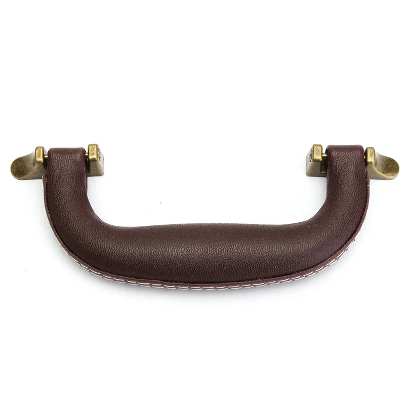 Artificial Leather Case Handle for Guitar Case Musical Case or Luggage Brown Leather Zinc Alloy
Artificial Leather Case Handle for Guitar Case Musical Case or Luggage Brown Leather Zinc Alloy