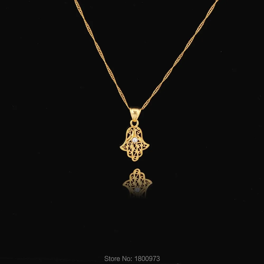 New Arrival . Gold Color Muslim Hamsa Hand of Fatima Crystal Fashion Pendant & Necklace for Women & Men, Gift & Jewelry
New Arrival . Gold Color Muslim Hamsa Hand of Fatima Crystal Fashion Pendant & Necklace for Women & Men, Gift & Jewelry