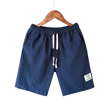 2020 Summer New Arrival Solid Color Shorts Men Linen Cotton Loose Knee Length Casual Beach Shorts Brand Clothing
2020 Summer New Arrival Solid Color Shorts Men Linen Cotton Loose Knee Length Casual Beach Shorts Brand Clothing