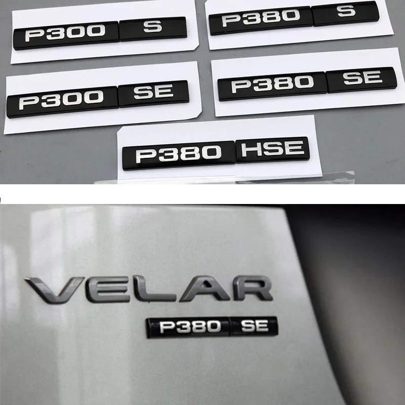 P300 P380 S SE HSE VELAR Letter Emblem Bar Logo Car Styling Refitting Deluxe VTI Trunk Badge Sticker for Land Rover Range Rover
P300 P380 S SE HSE VELAR Letter Emblem Bar Logo Car Styling Refitting Deluxe VTI Trunk Badge Sticker for Land Rover Range Rover