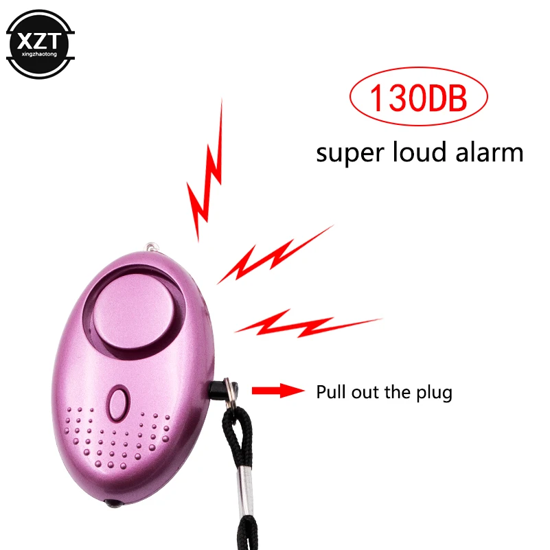 Defense Alarm 130dB Egg Shape Girl Women Security Protect Alert Personal Safety Scream Loud Keychain Emergency Alarm Tracker
Defense Alarm 130dB Egg Shape Girl Women Security Protect Alert Personal Safety Scream Loud Keychain Emergency Alarm Tracker