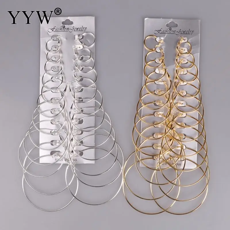 12 Pairs/Set Fashion Trendy Round Gold Color Punk Hoop Earrings Set For Woman Party Pendientes Aro Ladies Earrings Ear Jewelry
12 Pairs/Set Fashion Trendy Round Gold Color Punk Hoop Earrings Set For Woman Party Pendientes Aro Ladies Earrings Ear Jewelry