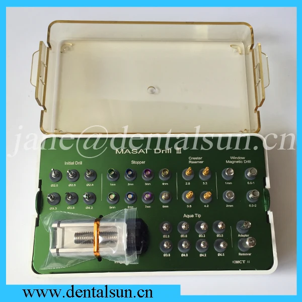 Triple safety device Korea MCT Dental Implant Instruments MASAI Drill III MAS3-01
Triple safety device Korea MCT Dental Implant Instruments MASAI Drill III MAS3-01