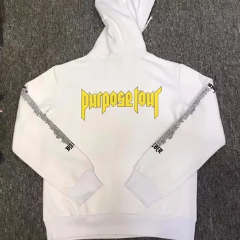 2018 NEW Style hip hop Fashion JUSTIN BIEBER Purpose TOUR Letter men Hoodies Casual Clothes Sweatshirts S-XL White
2018 NEW Style hip hop Fashion JUSTIN BIEBER Purpose TOUR Letter men Hoodies Casual Clothes Sweatshirts S-XL White