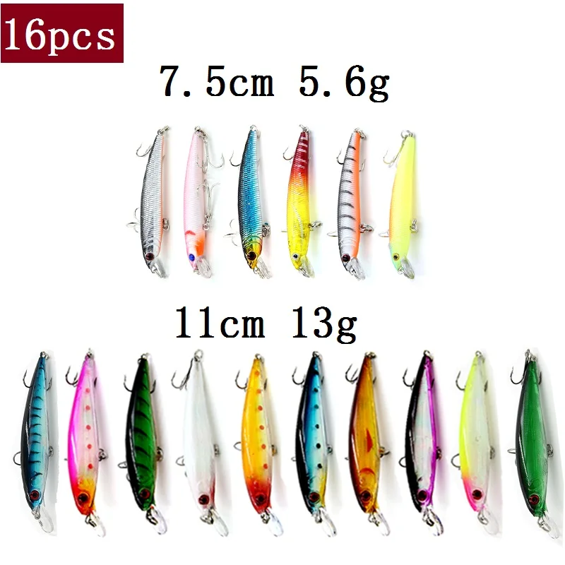 TUYA JerkBait Wobblers Minnow Fishing Lure Set suspending Bionic Fish Artificial Bait trolling Wobbler pike Jerk Bait Hard Lure
TUYA JerkBait Wobblers Minnow Fishing Lure Set suspending Bionic Fish Artificial Bait trolling Wobbler pike Jerk Bait Hard Lure