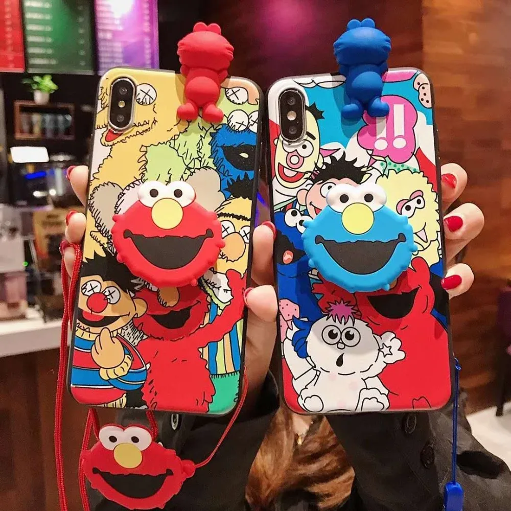 3D Cute Sesame Street Case for VIVO V 11i 9 7 5 X 27 20 9 7 S plus Y 66 55 71 83 93 Cartoon Toy Wrist Strap Soft TPU Phone Cover
3D Cute Sesame Street Case for VIVO V 11i 9 7 5 X 27 20 9 7 S plus Y 66 55 71 83 93 Cartoon Toy Wrist Strap Soft TPU Phone Cover