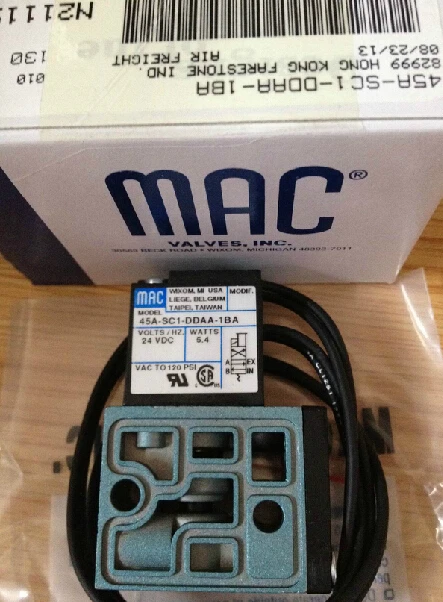 Brand new original American high frequency electromagnetic valve 45A-SC1-DDAA-1BA DC24V 5.4W
Brand new original American high frequency electromagnetic valve 45A-SC1-DDAA-1BA DC24V 5.4W