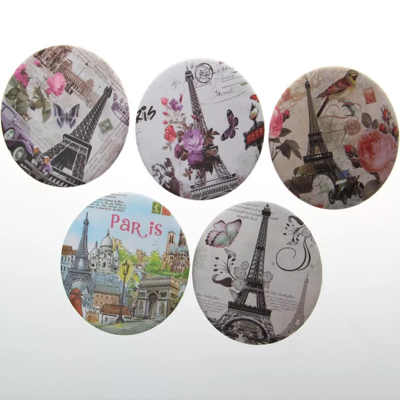 75mm Exquisite plastic Portable pocket mirror round shape foldable makeup mirror Eiffel Tower girls Cosmetic mirrors
75mm Exquisite plastic Portable pocket mirror round shape foldable makeup mirror Eiffel Tower girls Cosmetic mirrors