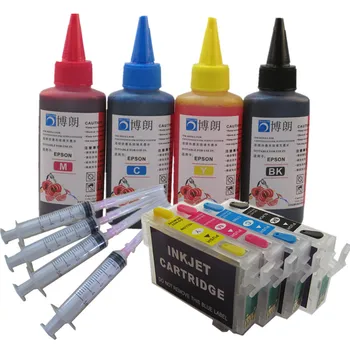 Refill ink kit T1281 refillable ink cartridge for epson Stylus SX430W SX435W SX438W SX440W SX445W Office BX305F BX305FW printer
Refill ink kit T1281 refillable ink cartridge for epson Stylus SX430W SX435W SX438W SX440W SX445W Office BX305F BX305FW printer