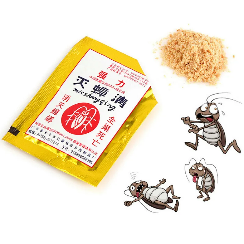 3Pcs/lot Powerful Effective Cockroach Killing Bait Kakkerlak Bait Pest Control Cockroach Killer Repellent Powder Products
3Pcs/lot Powerful Effective Cockroach Killing Bait Kakkerlak Bait Pest Control Cockroach Killer Repellent Powder Products