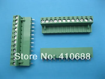 60 Pcs 12 way/pin Pitch 5.08mm Screw Terminal Block Connector Pluggable Type Green 2EDCK-2EDCV-5.08
60 Pcs 12 way/pin Pitch 5.08mm Screw Terminal Block Connector Pluggable Type Green 2EDCK-2EDCV-5.08