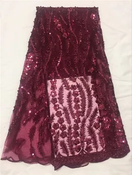 New Nigerian Embroidered beads Mesh Lace Fabric Bride Wedding Fabrics In Green Sequins India African Net Tulle Swiss Voile wine
New Nigerian Embroidered beads Mesh Lace Fabric Bride Wedding Fabrics In Green Sequins India African Net Tulle Swiss Voile wine