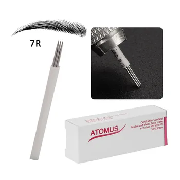 50pcs 7R Micro Permanent Makeup Needles Blade Tebore Blading Microshading Laminas Tebori Eyebrow Microblading Needle
50pcs 7R Micro Permanent Makeup Needles Blade Tebore Blading Microshading Laminas Tebori Eyebrow Microblading Needle