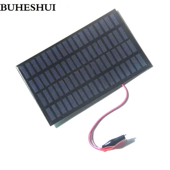 BUHESHUI 18V 2.5W Polycrystalline Energy Power Solar Panel Module System Solar Cells Charger+Crocodile Clip For 12V Battery 2pcs
BUHESHUI 18V 2.5W Polycrystalline Energy Power Solar Panel Module System Solar Cells Charger+Crocodile Clip For 12V Battery 2pcs