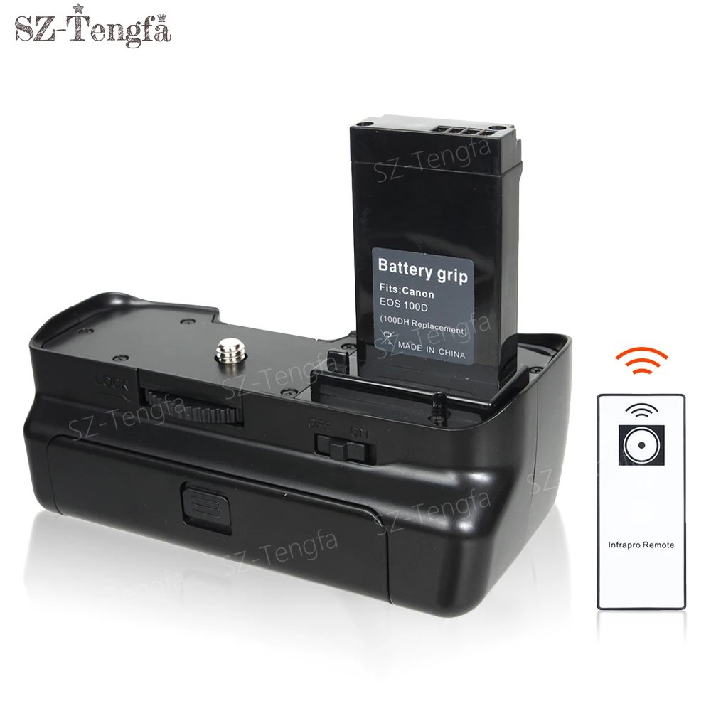 IR Remote Control Vertical Battery Grip BG-100DH For Canon 100D for two LP-E12 battery
IR Remote Control Vertical Battery Grip BG-100DH For Canon 100D for two LP-E12 battery