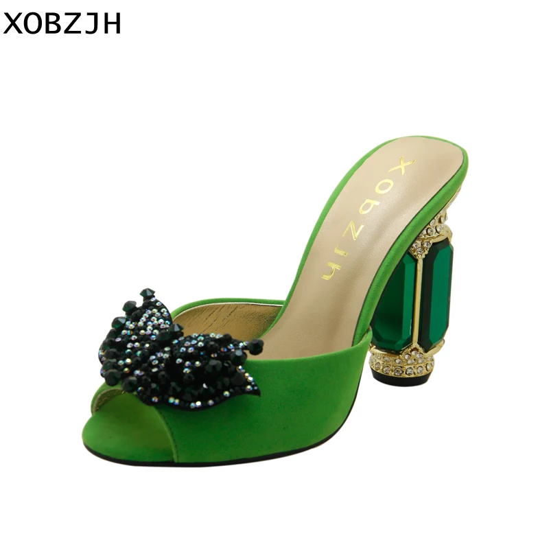 Brand Summer Shoes High Heel Rhinestone Sandals Women 2019 Designer Butterfly Sandals Luxury Sandals Green Party Shoes Woman 43
Brand Summer Shoes High Heel Rhinestone Sandals Women 2019 Designer Butterfly Sandals Luxury Sandals Green Party Shoes Woman 43