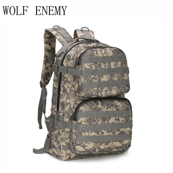 45L Military Tactical Backpack Trekking Backpacks Camouflage Rucksack Molle Bag Waterproof Men Women Outdoor Bags Packs
45L Military Tactical Backpack Trekking Backpacks Camouflage Rucksack Molle Bag Waterproof Men Women Outdoor Bags Packs