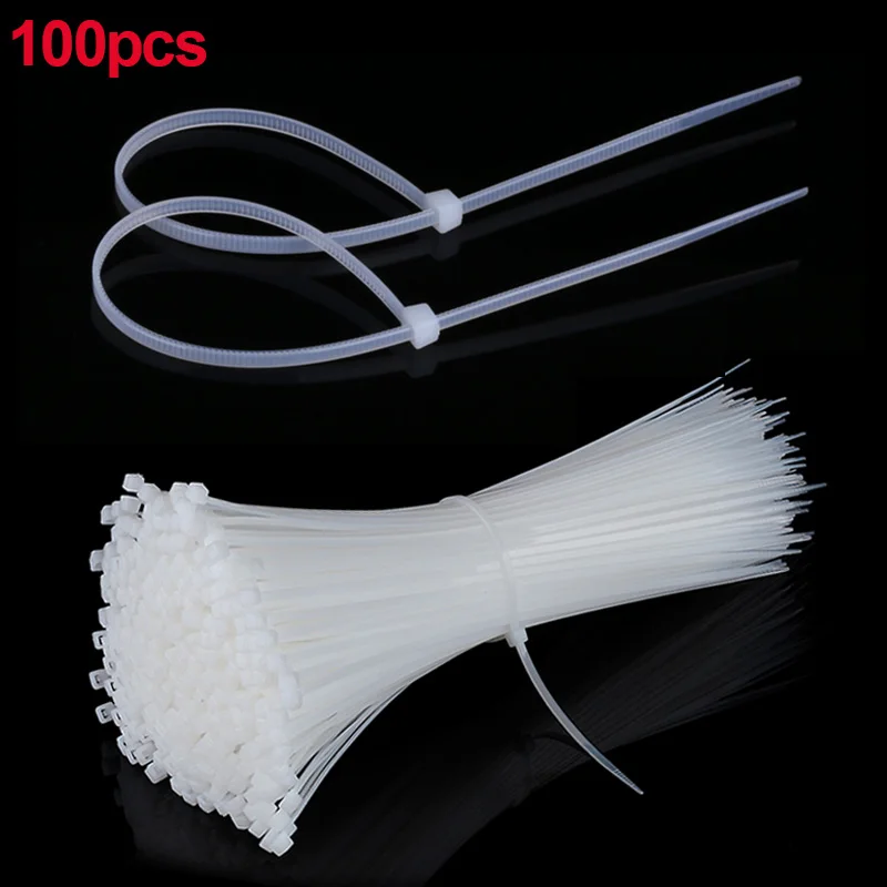 100 Pcs ABS Plastic Cable Ties Zip Fasten Wire Wrap Strap Fastening P7Ding
100 Pcs ABS Plastic Cable Ties Zip Fasten Wire Wrap Strap Fastening P7Ding