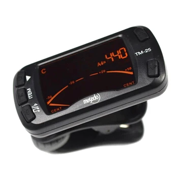 Musedo T-40 Lcd Clip-On Digital Guitar Tuner Guitar/Bass/Violin/Ukulele Tuners Black
Musedo T-40 Lcd Clip-On Digital Guitar Tuner Guitar/Bass/Violin/Ukulele Tuners Black