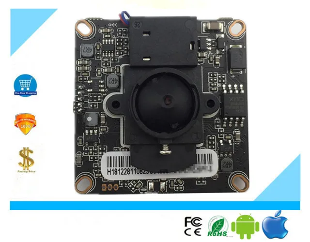 H.265 3516E+Sony IMX307 1920*1080 25FPS IP Camera Module Board Mini Lens 3.7mm Low illumination IRC Onvif XMEYE CMS P2P Cloud
H.265 3516E+Sony IMX307 1920*1080 25FPS IP Camera Module Board Mini Lens 3.7mm Low illumination IRC Onvif XMEYE CMS P2P Cloud