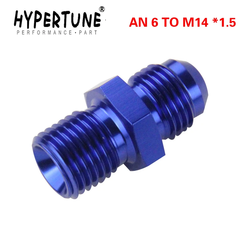 Hypertune - BLUE Male 6AN 6 An Flare to M14x1.5(mm) Metric straight fitting AN 6 To M14 *1.5 Port. Adapter HT-SL816-06-143-011
Hypertune - BLUE Male 6AN 6 An Flare to M14x1.5(mm) Metric straight fitting AN 6 To M14 *1.5 Port. Adapter HT-SL816-06-143-011